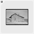 アートポストカード-Sharecropper's Cabin
 - ラッセル リー Postcard.