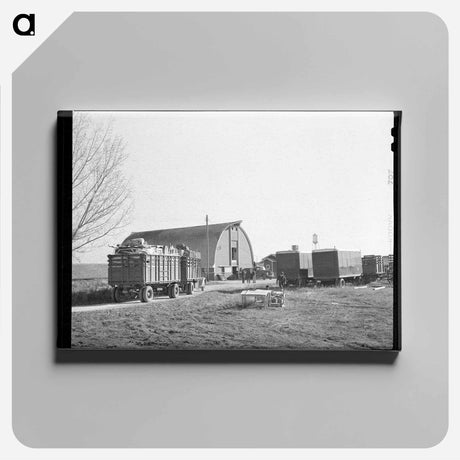 アートパネル-FSA Mobile Camp Arrival
 - ラッセル リー Canvas.