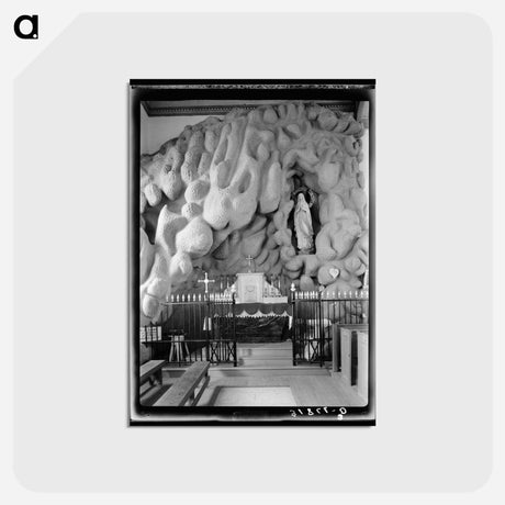 アートポストカード-Grotto in Saint Martinville
 - ラッセル リー Postcard.