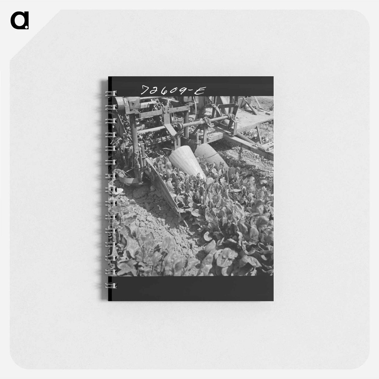 アートメモ帳-Spinach Harvester
 - ラッセル リー Memo.