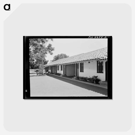 アートポストカード-Tourist Court
 - ラッセル リー Postcard.