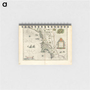 アートメモ帳-Nova Belgica et Anglia Nova
 - ボストン公共図書館 Memo.
