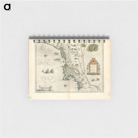 アートメモ帳-Nova Belgica et Anglia Nova
 - ボストン公共図書館 Memo.