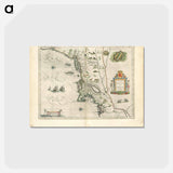 アートポストカード-Nova Belgica et Anglia Nova
 - ボストン公共図書館 Postcard.
