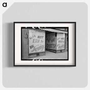 アートポスター-Sign in Store, Aledo
 - ラッセル リー Poster.