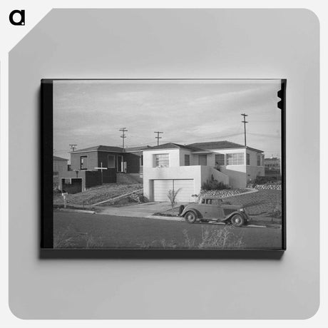 アートパネル-Federal Housing, San Diego
 - ラッセル リー Canvas.