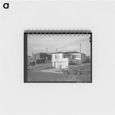 アートメモ帳-Federal Housing, San Diego
 - ラッセル リー Memo.