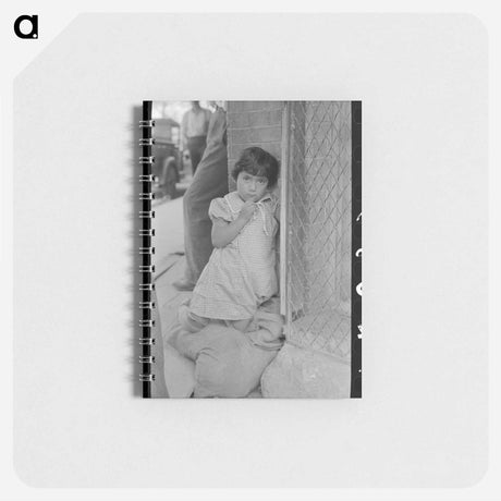 アートメモ帳-Mexican Girl, San Antonio
 - ラッセル リー Memo.