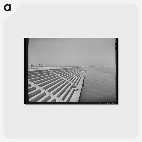 アートポストカード-Corpus Christi Seawall
 - ラッセル リー Postcard.