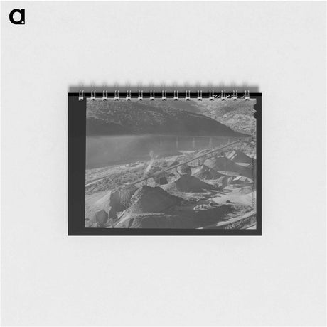 アートメモ帳-Gravel Conveyor, Shasta Dam
 - ラッセル リー Memo.