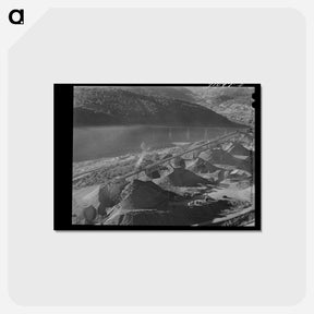 アートポストカード-Gravel Conveyor, Shasta Dam
 - ラッセル リー Postcard.