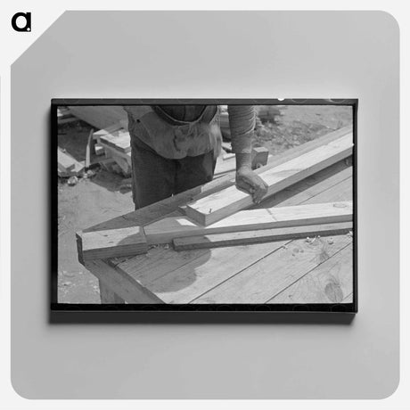 アートパネル-Food Storage Plant
 - ラッセル リー Canvas.