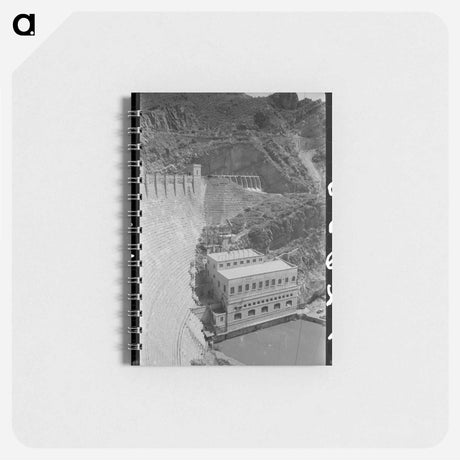 アートメモ帳-Power House at Roosevelt Dam
 - ラッセル リー Memo.