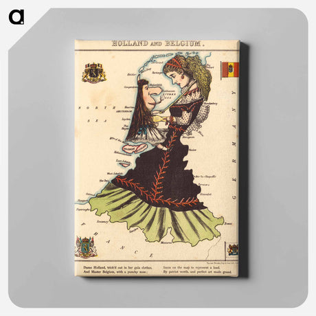 アートパネル-Holland and Belgium
 - ボストン公共図書館 Canvas.