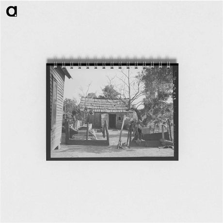 アートメモ帳-Sharecropper's Backyard
 - ラッセル リー Memo.