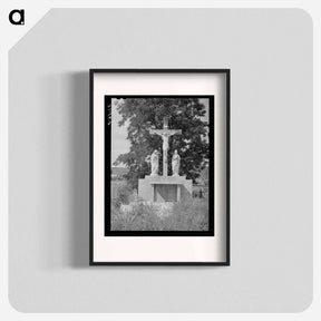 アートポスター-Penasco Cemetery Monument
 - ラッセル リー Poster.
