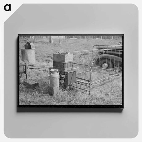 アートパネル-Household Goods at Auction
 - ラッセル リー Canvas.
