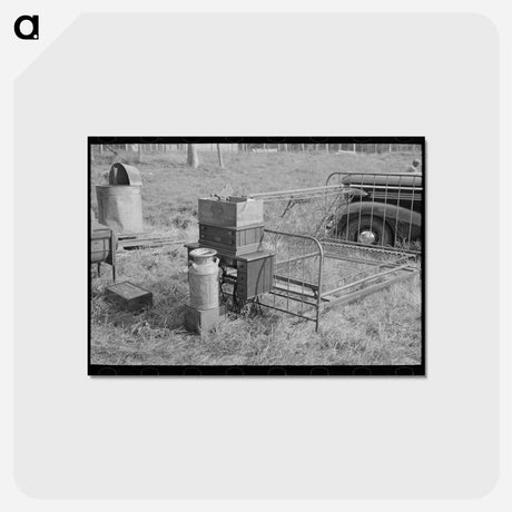 アートポストカード-Household Goods at Auction
 - ラッセル リー Postcard.