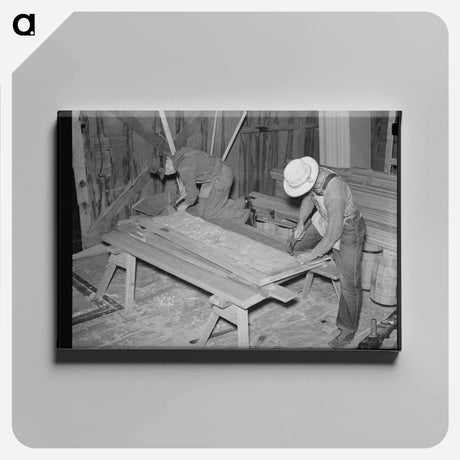 アートパネル-Millwork Doors
 - ラッセル リー Canvas.
