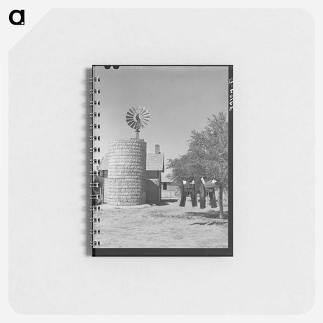 アートメモ帳-Kansas Farmstead
 - ラッセル リー Memo.