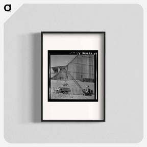 アートポスター-Shasta Dam Excavation
 - ラッセル リー Poster.