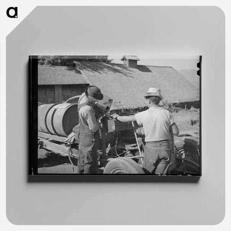 アートパネル-Orchard Sprayer
 - ラッセル リー Canvas.