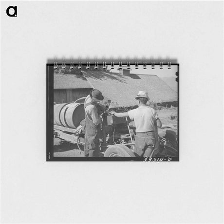 アートメモ帳-Orchard Sprayer
 - ラッセル リー Memo.