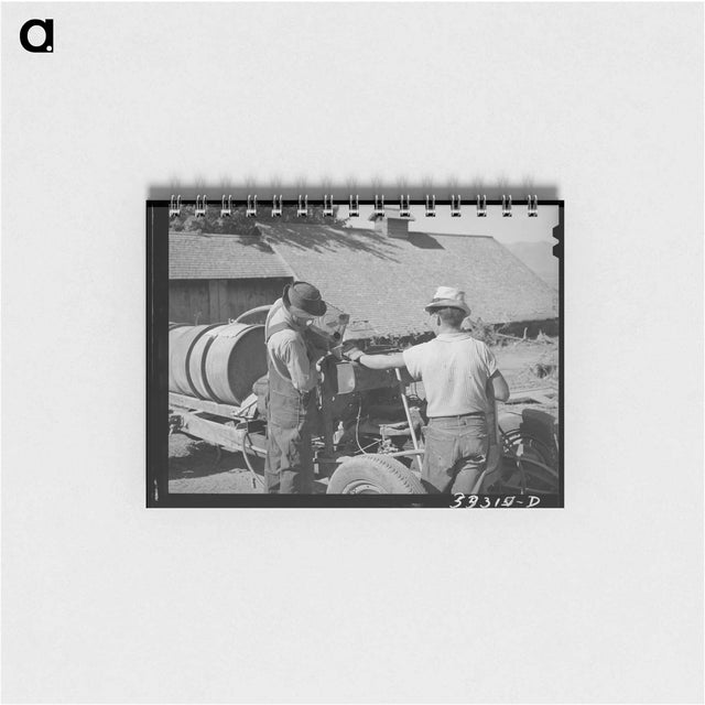 アートメモ帳-Orchard Sprayer
 - ラッセル リー Memo.