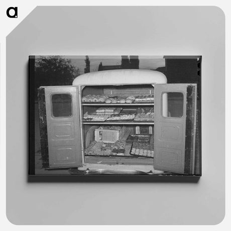 アートパネル-Bakery Truck, San Angelo
 - ラッセル リー Canvas.