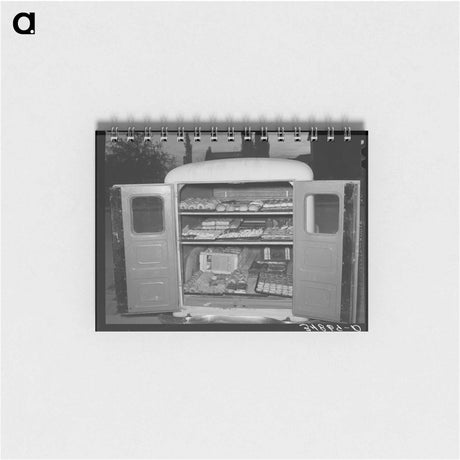 アートメモ帳-Bakery Truck, San Angelo
 - ラッセル リー Memo.