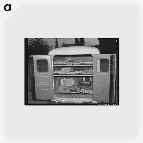 アートポストカード-Bakery Truck, San Angelo
 - ラッセル リー Postcard.