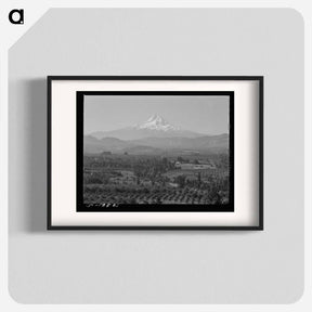 アートポスター-Orchards of Hood River Valley
 - ラッセル リー Poster.