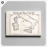 アートパネル-Tabula moderna Italie
 - ボストン公共図書館 Canvas.