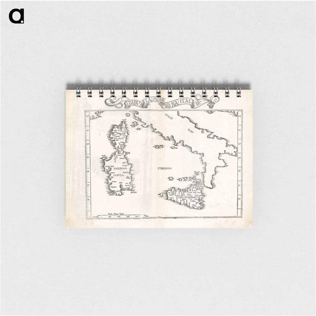 アートメモ帳-Tabula moderna Italie
 - ボストン公共図書館 Memo.