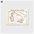 アートポストカード-Tabula moderna Italie
 - ボストン公共図書館 Postcard.