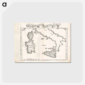 アートポストカード-Tabula moderna Italie
 - ボストン公共図書館 Postcard.