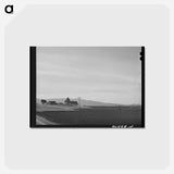 アートポストカード-Harrowing a Field
 - ラッセル リー Postcard.