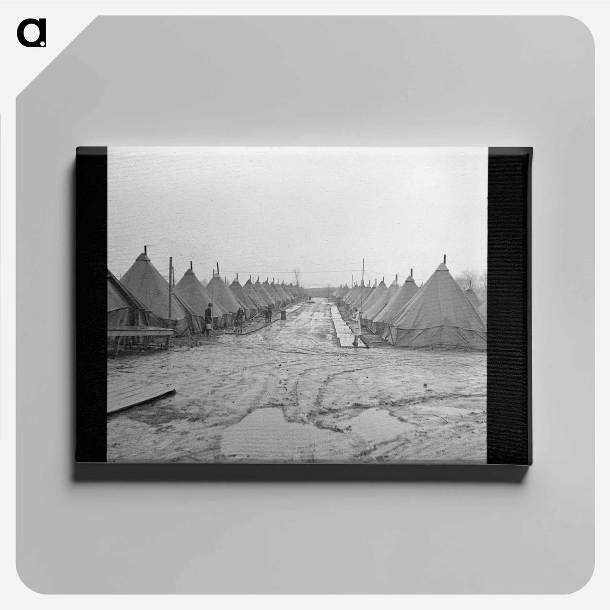 アートパネル-Tent City
 - ラッセル リー Canvas.