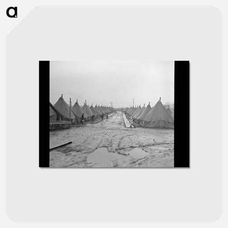 アートポストカード-Tent City
 - ラッセル リー Postcard.