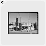 アートポストカード-Used Tires, Minot
 - ラッセル リー Postcard.