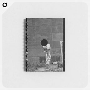 アートメモ帳-The Auctioneer at S.W. Sparlin Sale
 - ラッセル リー Memo.
