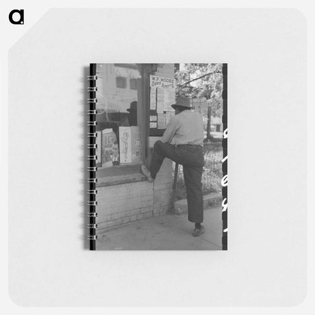 アートメモ帳-Silver City Sign
 - ラッセル リー Memo.