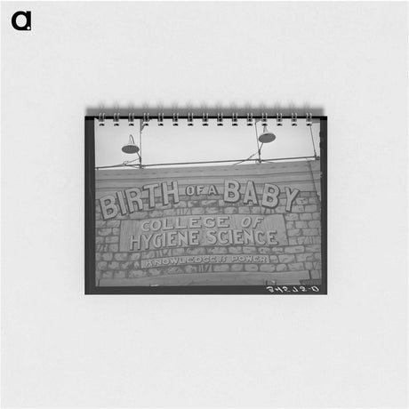 アートメモ帳-Gonzales County Fair Sideshow
 - ラッセル リー Memo.