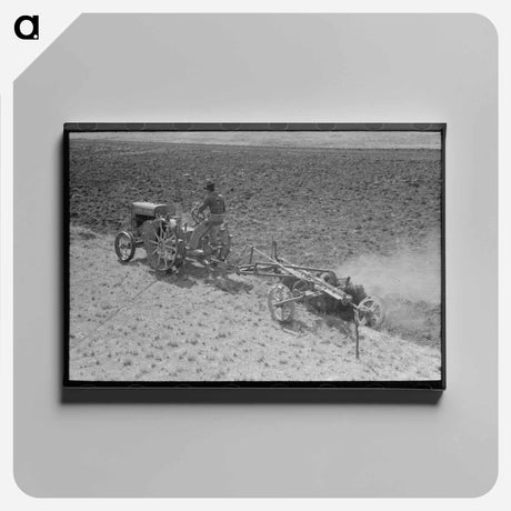 アートパネル-Breaking Virgin Soil
 - ラッセル リー Canvas.