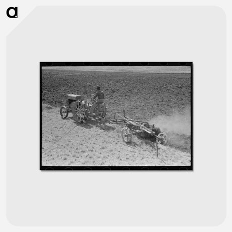 アートポストカード-Breaking Virgin Soil
 - ラッセル リー Postcard.