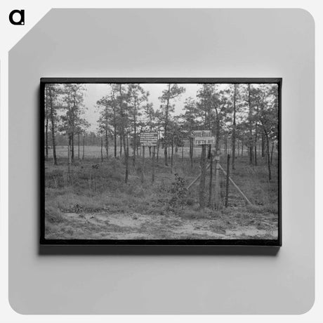 アートパネル-Central New Jersey Land Donation
 - ラッセル リー Canvas.