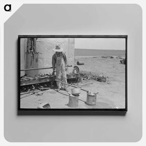 アートパネル-Gasoline for Tractors
 - ラッセル リー Canvas.