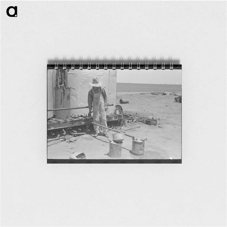 アートメモ帳-Gasoline for Tractors
 - ラッセル リー Memo.
