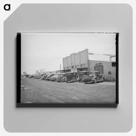 アートパネル-Farmers' Cooperative, Phoenix
 - ラッセル リー Canvas.