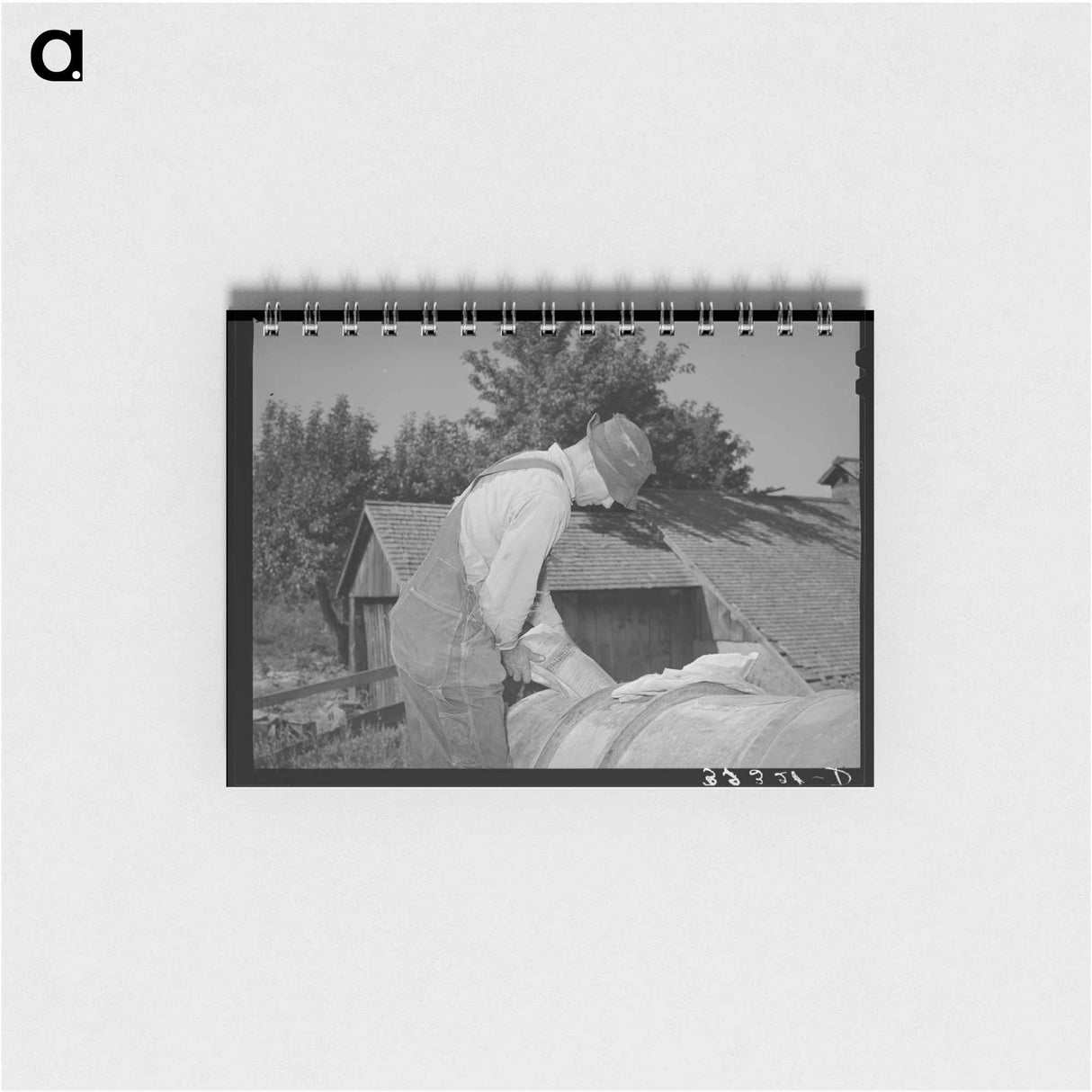 アートメモ帳-Cooperative Orchard Sprayer
 - ラッセル リー Memo.